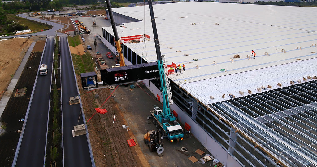NZ’s Largest Roof Installation Done with Kiwi Ingenuity